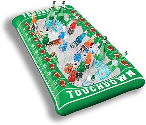 Football Party Inflatable Buffet Cooler Serving Salad Bar Tray Food Drink Holder
