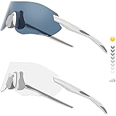 Innerking Photochromic Sunglasses for Men Women, TR90 Frame Cycling Glasses with UV Protection, Fishing Baseball Pickleball