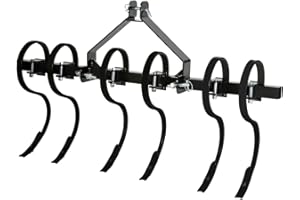 MotoAlliance Impact Implements CAT-0 Cultivator - 52" Width with Six Adjustable Cutting Tines - Easy Mounting System For ATV/UTV Lawn Tractors