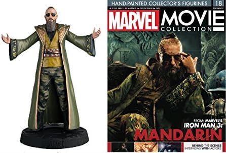 COLLEZIONI Marvel Movie Collection 3D Mandarino Iron Man Resin Figure Eaglemoss +fas