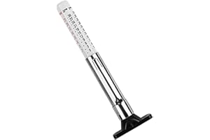 Tire Depth Gauge Car Measuring Pen Tyre Pattern Measurement Tool Thread Meter 0-32nds Easy Read Meter
