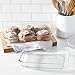 Amazon Basics Glass Oblong Oven Baking Dishes, Set of 2