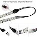 ZITRADES LED RGB Light Strips 10PCS Female Connector RGB Wire Cable for SMD 5050/3528 RGB LED Strip Light