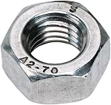 AHC Metric Hex Full Nuts A2 Stainless Steel M6 6mm Pack of 100 Nuts view 3