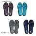 ALL CLEAN E.V.A ECO Friendly Indoor Slides Sandals 4 Pairs Set (S, M (4 pairs))