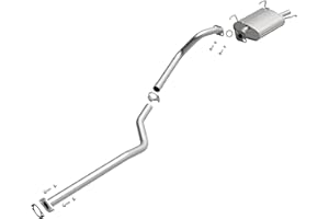 BRExhaust Direct-Fit Replacement Exhaust System 106-0085: Compatible with 2000-2006 Nissan Sentra 1.8L