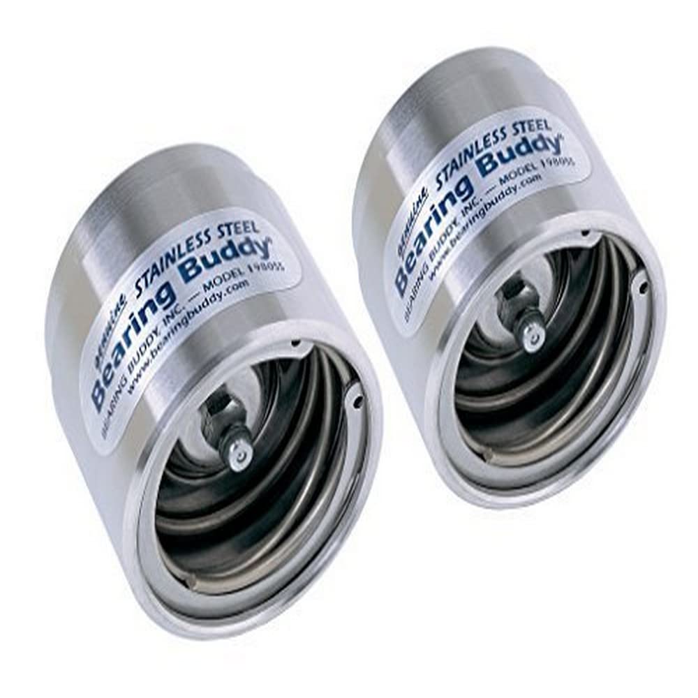 Photo 1 of Bearing Buddy 42104 Stainless Steel Bearing Protector - 1.980" Diameter, Pair