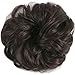 Lelinta Hair Bun Extensions Wavy Curly Messy Hair Extensions Donut Hair Chignons Hair Piece Wig Hairpiece Medium Brown onesizethumb 1