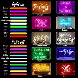 Custom Neon Signs for Wall Decor, Personalized LED