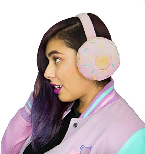 Donut Earmuffs Foldable Cute Winter Fashion Accessory