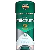 Mitchum Advanced Control Unscented Gel, Anti-Perspirant &amp; Deodarant 3.4 oz (Pack of 5)