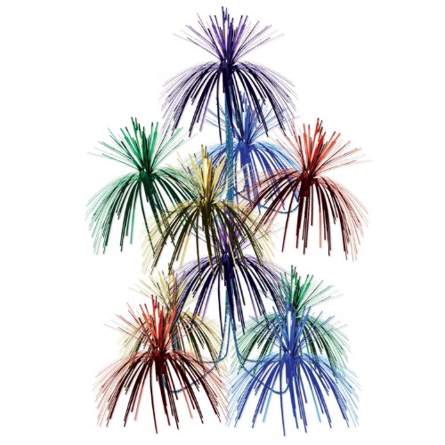 UPC 034689132226, Firework Chandelier (multi-color) Party Accessory (1 count) (1/Pkg)