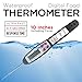 Waterproof Instant Read Kitchen Thermometer For Meat & Cooking. Sold In Elegant Gift Box. Best Ultra Fast Digital BBQ Food Probe. Includes Internal Barbecue Meat Temperature Guide. By Alpha Grillers