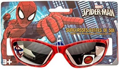 Marvel Spider-Man Kid's Sunglasses in Red and Blue 100% UV Protection