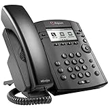 Polycom VVX 311 Corded Business Media Phone System - 6 Line PoE - 2200-48350-001 - AC Adapter (Included)