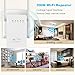 Wireless Router, LURICO 300Mbps Multi-Function Mini Wireless-N WiFi Range Extender Signal Amplifier Booster 802.11n/b/g -2.4Ghz Network Repeater/Router/AP with WPS (US Plug)