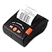 Bluetooth Mobile Thermal Receipt Printer, MUNBYN 2 Inches 58MM Impresora térmica Printer with Leather Belt Compatible with Android Windows Devices for Business ESC/POS, Does NOT Support Squarethumb 1