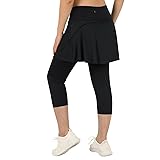 ANIVIVO Skirted Leggings for Women with