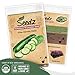 Organic Cucumber Seeds (APPR. 75) Cucumber Planting Seeds - Heirloom Vegetable Seeds - Certified Organic, Non-GMO, Non Hybrid - USA primary