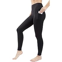 Amazon.com: Yogalicious Squat Proof Fleece Lined High Waist Legging with  Pockets for Women - Black - XS : Clothing, Shoes \u0026 Jewelry