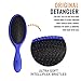 Wet Brush Collection Metallic, Black and Blue, 2 Piece
