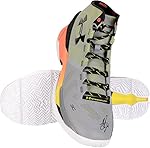 Stephen Curry Golden State Warriors Autographed Under Armour Curry 2 Grey and Yellow Shoes - Fanatics Authentic Certified