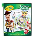 Crayola Toy Story 4 Coloring Pages & Stickers, Gift for Kids, Age 3, 4, 5, 6, 7