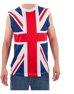 Men's British Flag Tank Multicolor