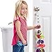 SockDock Sock Laundry Solution for Washing Drying & Storing Socks in Pairs, Clip & Hold Small & Long Socks in Washer Dryer & Closet, 2-Pack (Red)