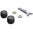 INNOVV TPU 100 Tire Pressure Monitoring System, Mini 2 Cap Tire Pressure Sensor with Monitoring of Tire Pressure, Temperature, Alarm Message Function, External Sensors for Most Motorcycles