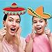 Woola Boutique Mexican Fiesta Photo Booth Props Themed Birthday, Wedding, Bachelorette, Taco, Cinco De Mayo Party Supplies Favors – for Funny Selfies or Decorations
