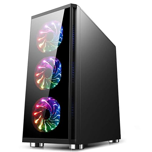 GOLDEN FIELD Z20 Computer Case ATX Gaming PC Case E-ATX/ATX/ITX/M