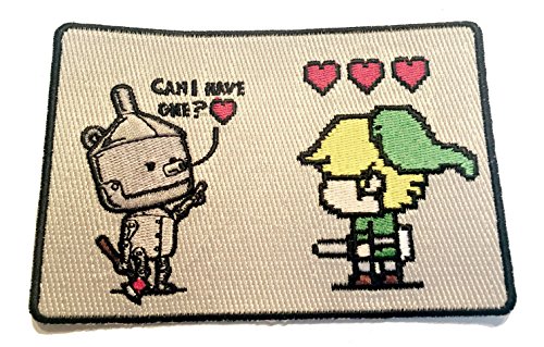 “Heart Seeker” Funny Classic Movie & Video Game Parody – Novelty Iron On Patch Applique