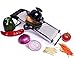 Adjustable Mandoline Slicer by Chef's INSPIRATIONS. Best For Slicing Food, Fruit and Vegetables. Professional Grade Julienne Slicer. With Cut Proof Gloves and Cleaning Brush. Stainless Steel