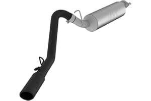 MBRP S5500BLK 2.5" Cat Back, Single Side Exhaust System (Black Coated)