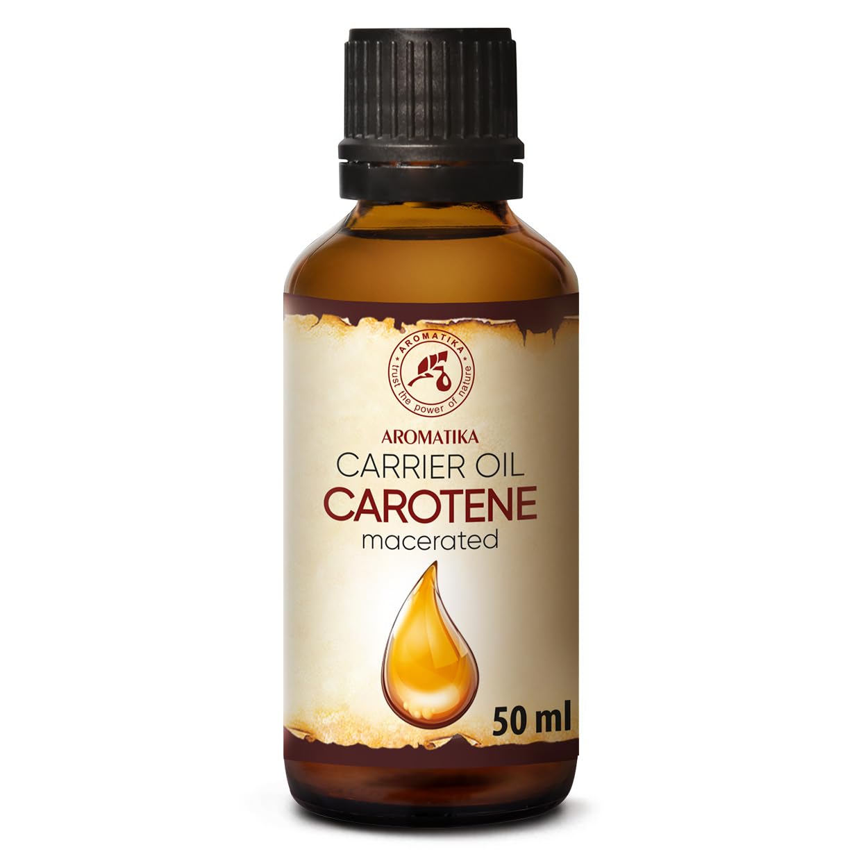 Carrot Oil 50ml - Germany - 100% Pure & Natural - Best Care Oil for Skin - Hair - Body - Personal Care - Carotene Oil