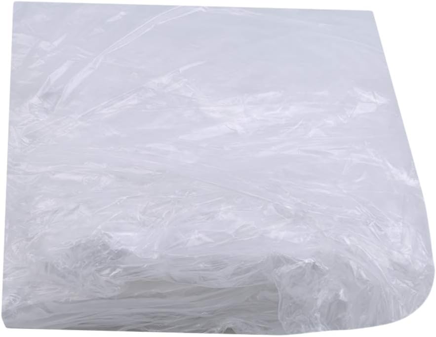 Firecolor Car Cover Waterproof Transparent Plastic Dustproof Cover Car Rain Covers,Size 3