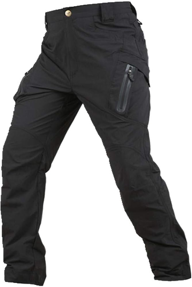 N\P Quick Dry Stretch Pants Men Waterproof Working Trousers Military