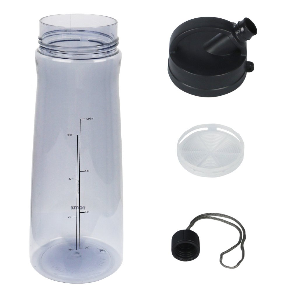 Botella de Agua Sport, Botella de Agua Libre de Bpa, Botella de Agua 1,6L para Gimnasio