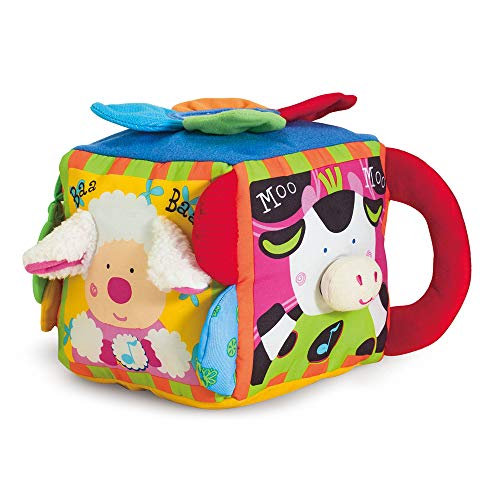 image for Melissa & Doug K's Kids Musical Farmyard Cube (Educational Baby Toy, G