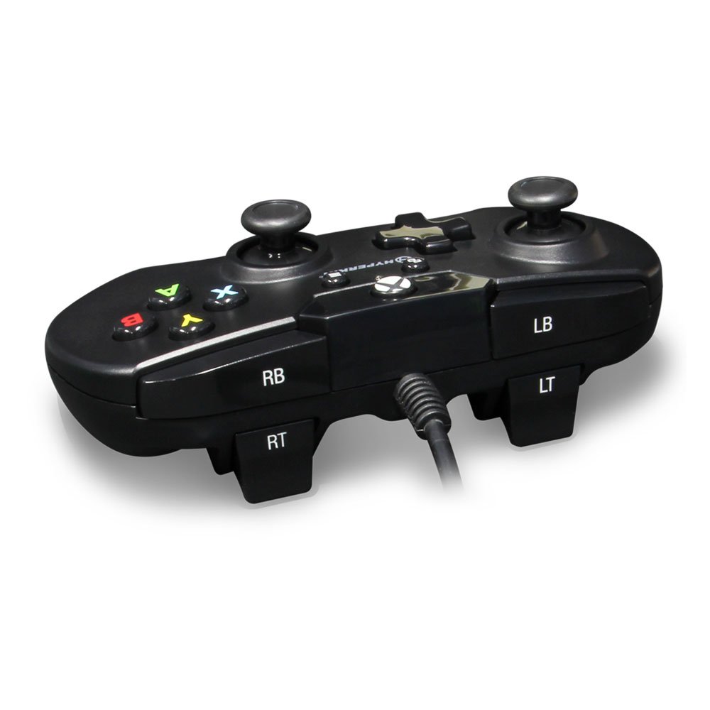 Hyperkin X91 Wired Controller for Xbox One/ Windows 10 PC (Black) - Officially Licensed by Xbox: Video Games