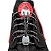 No Tie Shoelaces - Elastic Lock Shoe Laces for Boots Never Tie Lacing System Black
