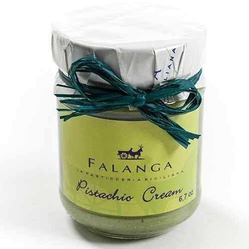 Premium Organic Pistachio Spread from Sicily by Stramondo 8.8 oz Grocery