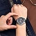 LYMFHCH Mens Military Sport Watch Fashion Casual Leather Luminous Waterproof Quartz Wrist Watches for Business Office Work School Outdoor Use, Good Gift for Men