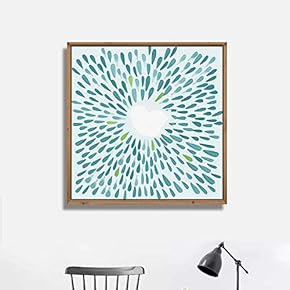 Framed Canvas Wall Art for Living Room, Bedroom Texture Canvas Prints for Home Decoration Ready to Hang - 16x16 inches