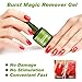 Magic Soak-Off Gel Nail Polish Remover, Professional Remover Nail Polish Delete Primer Acrylic Clean Degreaser For Nail Art Lacquer, Easily and Quickly(15ml)