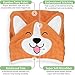 Baby Aves Premium Hooded Baby Towel, Rayon Made from Bamboo, Free Washcloth, Registry Gift, 35x35 for Newborns, Infants, Toddlers & Kids, for Boys & Girls at Bath, Pool & Beach (Orange)