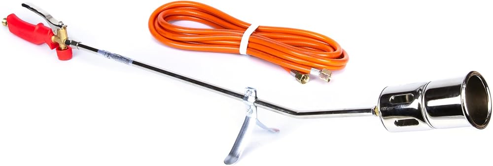 Rothenberger 30954 Roofers Propane Torch Kit 5m Hose High Volume Heat Burner
