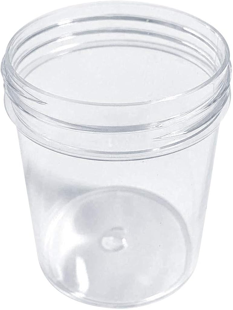 Huyuri Container For Playdough Slime Clay Makeup Jar Cosmetic Pot Cream Bottle Nail Box Amazon Co Uk Clothing