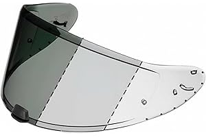 The Helmet Shop HJ-31 Photochromic Motorcycle Helmet Visor Fits HJC i10 & i70 - Pinlock-Ready Replacement Shield | Optically Correct, UV Protected Polycarbonate Motorcycle Visor, Clear/Smoke Tint